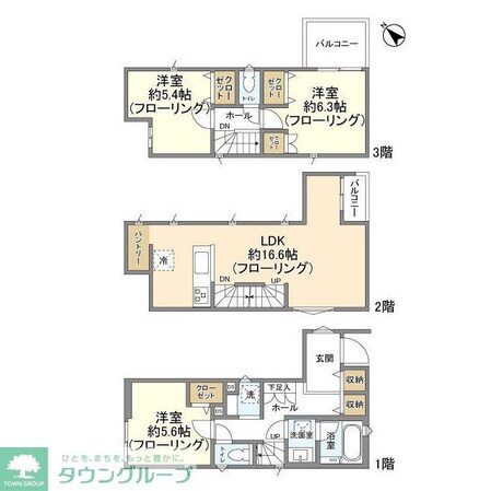Kolet南鳩ヶ谷#06の物件間取画像